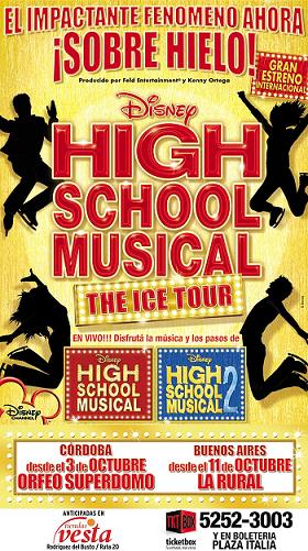 Poster de High School Musical The Ice Tour